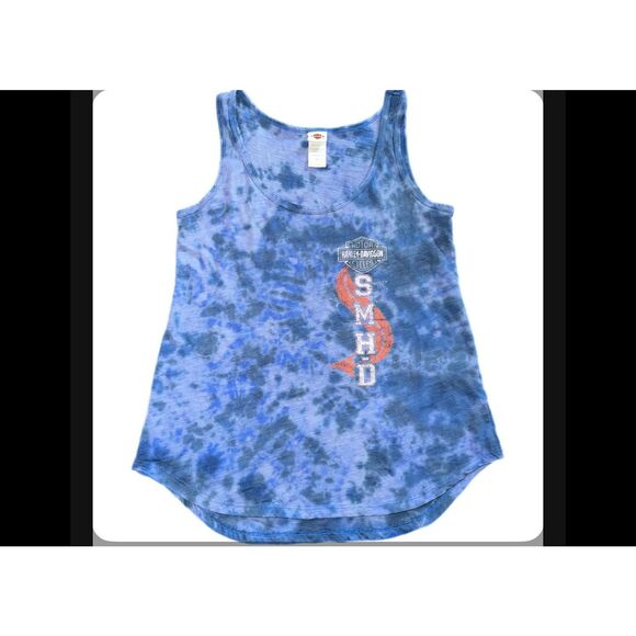Women’s Harley Davidson Tie-Dye Tank - Picture 1 of 5